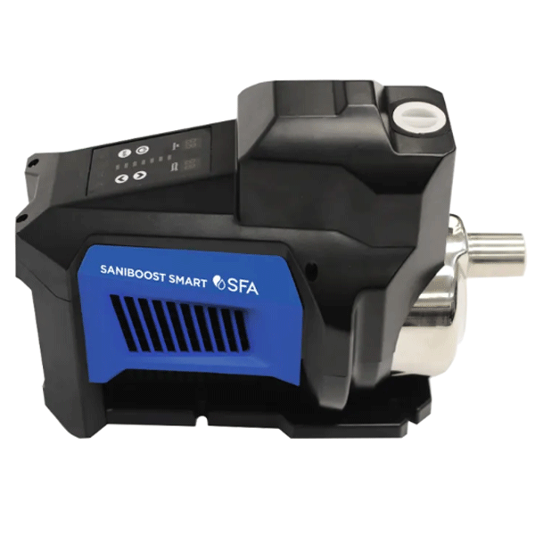 Surpresseur eau avec pompe multicellulaire pour alimentation domestique et arrosage - Saniboost Smart - HMT max 56 m - Débit max 5,2 m³/h