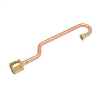 Crosse compteur 180° c.coudée écrou JPC DN20 / PE40 + jt / skin p cof