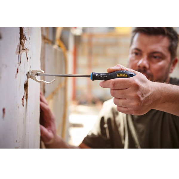 Tournevis de mécanicien et électricien Fatmax Stanley - Jeu de 6 tournevis - Plats et Pozidriv