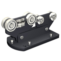 Monture acier avec 8 galets acier montés sur roulement à bille 9958 PAF - Lot de 2