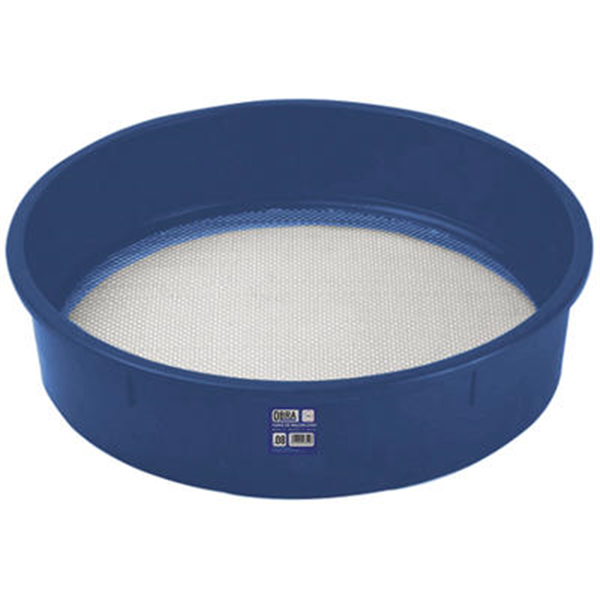 Tamis de maçon choc Obra toile n°8 diamètre 450 mm profondeur 100 mm