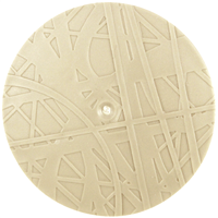 Capuchon pour cheville Etanco Métal-Iso - polypropylène ivoire clair RAL 1010 - diamètre 43 mm - lot de 250