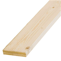Planche de coffrage sapin non traité - Choix 4 - 220 MM x 38 MM - 4 M