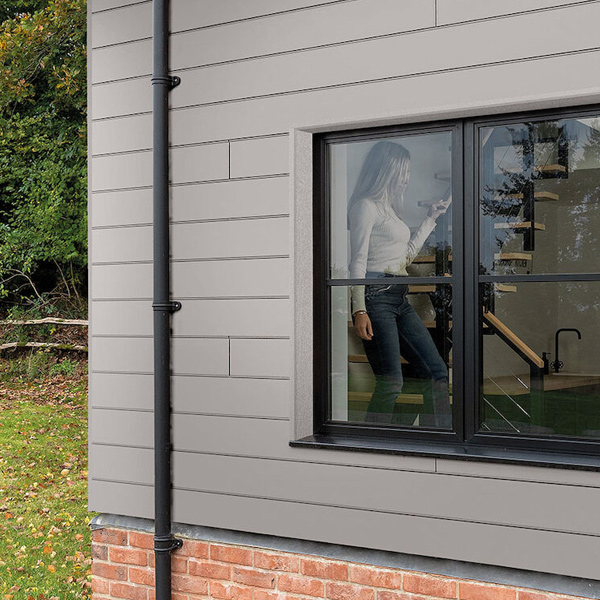 Lame de bardage Cedral Click finition Smooth - couleur Gris platine C05 - ép.12,0 MM - 186 MM x 3600 MM