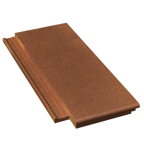 Demi-tuile béton - Nobilee - Terroir - 42 x 18.5 cm