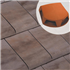 Lanterne bi-section 1007 pour toiture - Ø 126/160 mm - section aération 259 cm²  - Serac