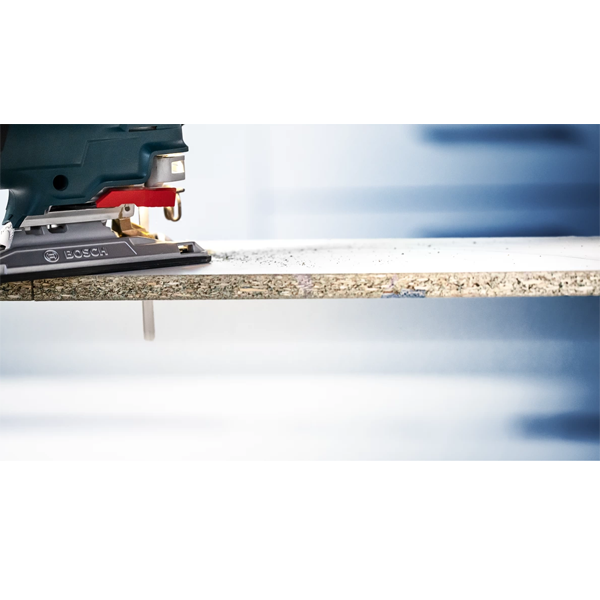 Lame de scie sauteuse bois - Expert Hardwood 2-side Clean T 308 BF Bosch - 117 mm - lot de 5