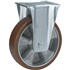 Roue polyuréthane corps aluminium fixe diamètre 200 mm charge admissible 700 kg