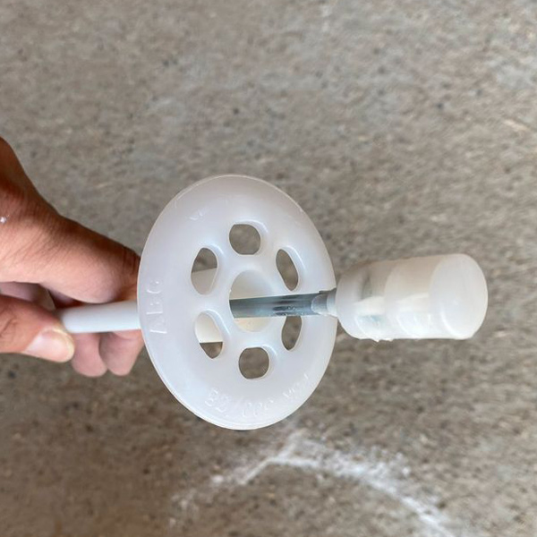 Cheville à frapper avec clou pour isolants souples et rigides - MAX ISO FM-ISOMAX - 8,0 MM/65 MM x 120,0 MM - Boîte de 200