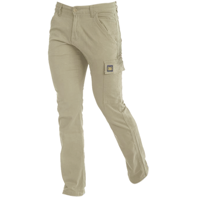 Pantalon de travail Rica Lewis coupe charpentier beige - Taille 46
