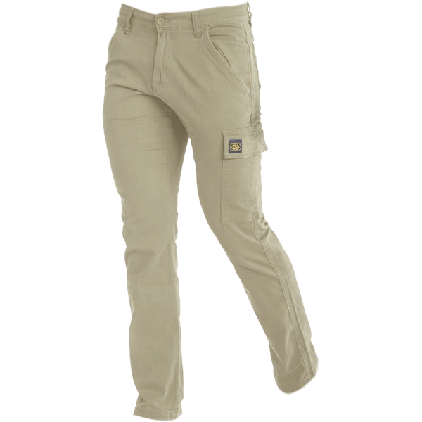 Pantalon de travail Rica Lewis coupe charpentier beige - Taille 46