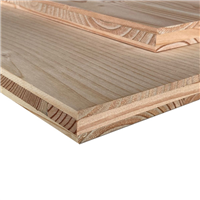 Panneau bois massif 3 plis en Douglas B/C+ - 5000 x 2050 mm - ép. 27,00 MM