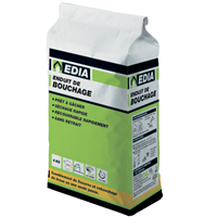 Enduit de rebouchage Edia pour murs intérieurs prêt à gâcher sac de 5 kg