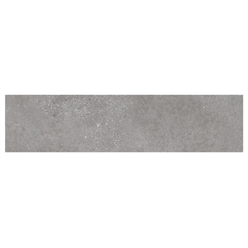 Plinthe de carrelage intérieur effet béton en grès cérame émaillé - Betonico - 45,0 CM x 8,5 CM - Gris