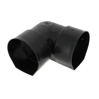 Coude à 90° à cunette plate pour drain routier Sirowell - PVC - diamètre nominal 110 MM