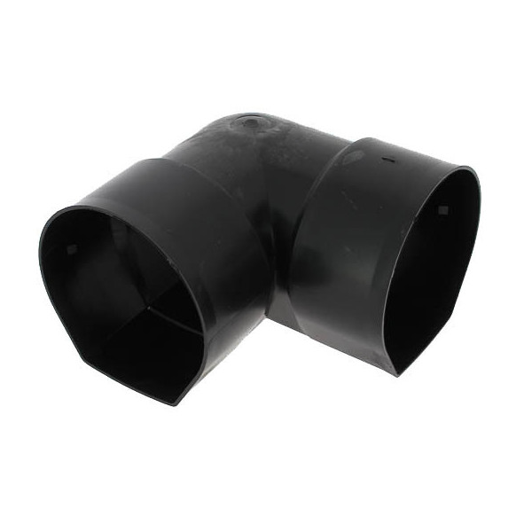 Coude à 90° à cunette plate pour drain routier Sirowell - PVC - diamètre nominal 110 MM