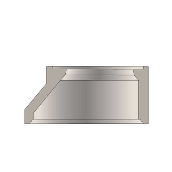 Cône réducteur excentré pour regard Ø1000 - H450 - sans échelon - Certifié NF