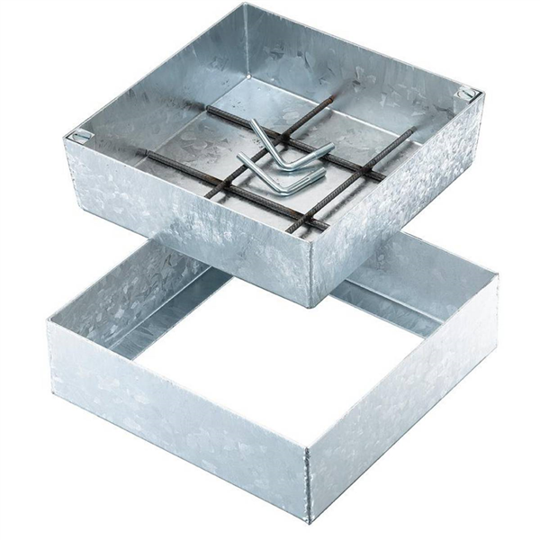 REGARD MIM GALVANISE 500X500 A PAVER TSGP50.100