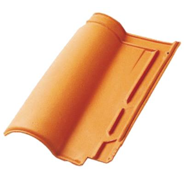 Tuile grand moule du sud en terre cuite - Romane Évolution - 42,8 x 28,7 cm - Rouge