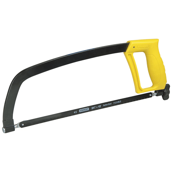 Scie à métaux avec poignée révolver Stanley longueur 300 mm