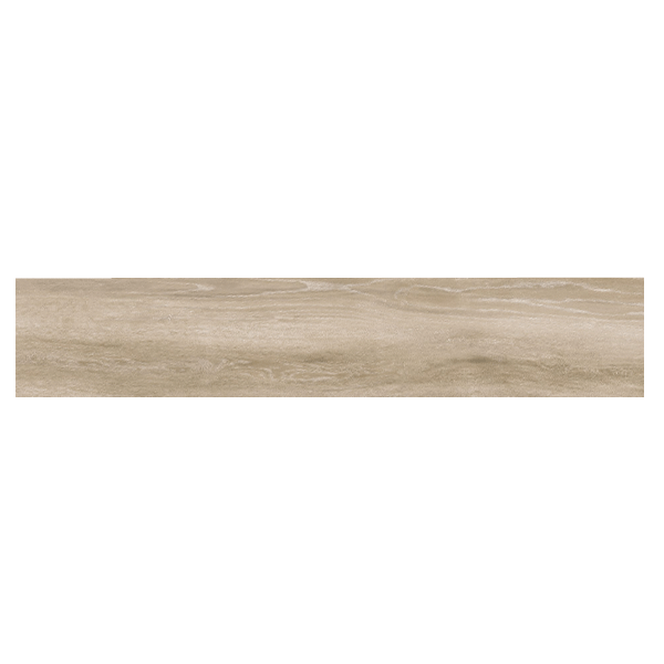 Plinthe carrelage effet bois en grès cérame émaillé - Pecan - 59,6 CM x 7,2 CM - Beige