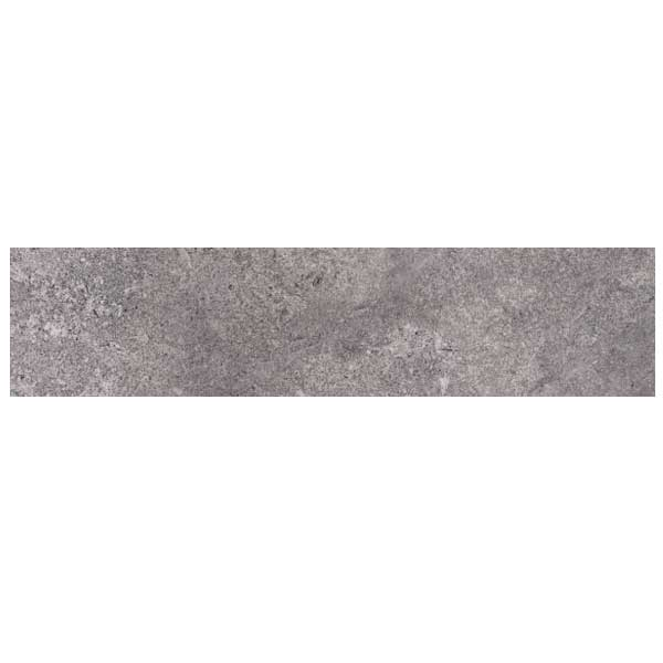 Plinthe carrelage Acier effet pierre en grès cérame émaillé – 45 x 8 cm – Trocadero