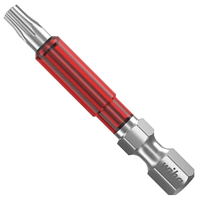 Embout de vissage TY-Bit Wiha 6 pans 1/4" Torx T40 x 49 mm - Boîte de 5