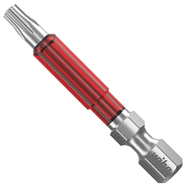 Embout de vissage TY-Bit Wiha 6 pans 1/4" Torx T40 x 49 mm - Boîte de 5
