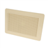 Grille de ventilation spéciale façade Nicoll - Avec moustiquaire - 323 x 226 mm - Polystyrène sable