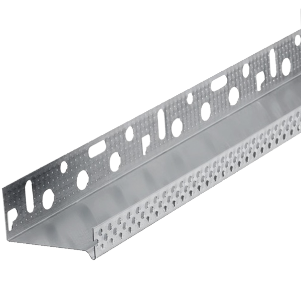 Profilé de départ Protektor pour isolation thermique par l'extérieur - ép. isolant de 140 MM - long. 2,50 M