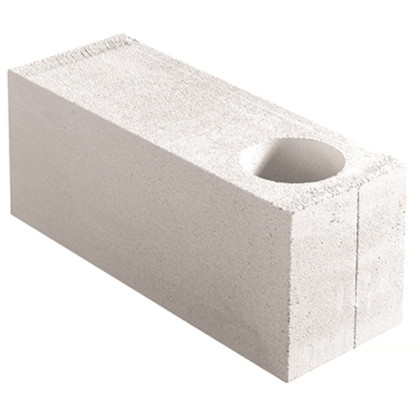 Bloc chaînage vertical en béton cellulaire - Compact 22,5 Ytong - 625,0 MM x 250,00 MM - ép. 225,00 MM