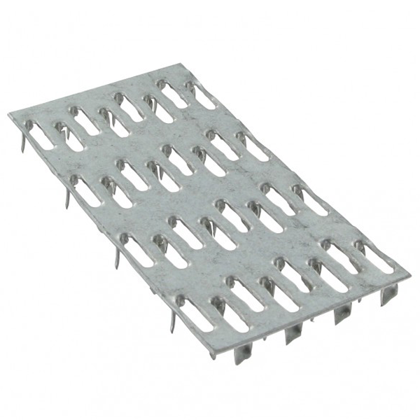 Plaque de réparation à griffes largeur 51 mm longueur 102 mm épaisseur 1 mm