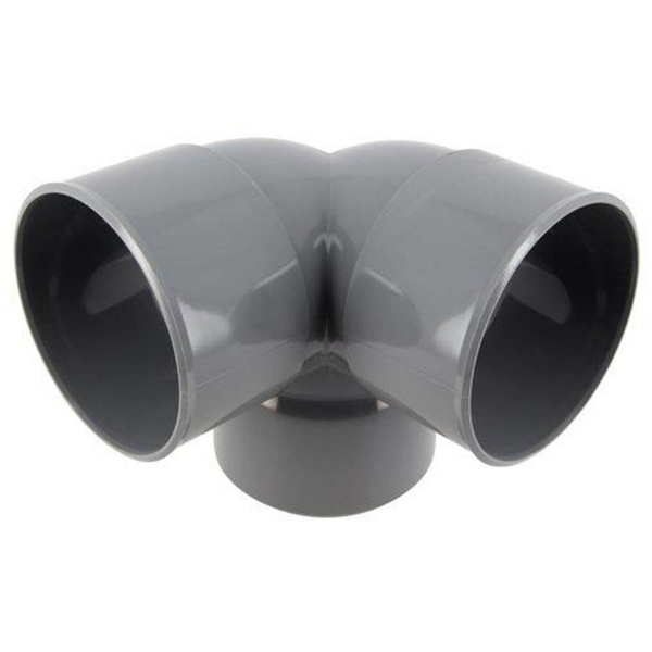 COUDE DOUBLE D'EQUERRE FF 87'30 D.100