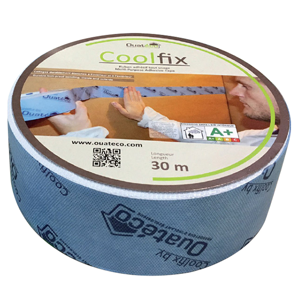 Ruban adhésif haute résistance tout usage - intérieur et extérieur - Coolfix - Rouleau de 30 m x 6 cm