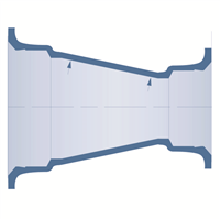 CONE EXPRESS FONTE DN 100, DN 80