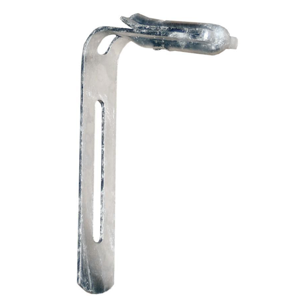 Fixation Negrafix Bac pour crochet gouttière toiture bac acier - Acier galvanisé - Visserie incluse