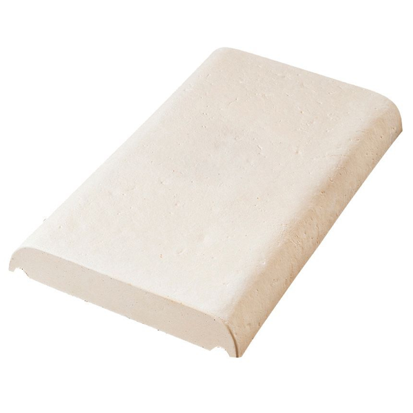 Chaperon de mur en pierre reconstituée - 50 x 30 cm - ép. 5 cm - coloris sable