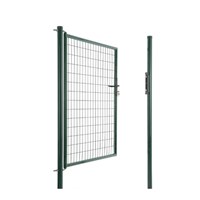 Portillon grillagé Eco Garden à sceller - Double sens - Largeur 1m Hauteur 1,25m - Vert