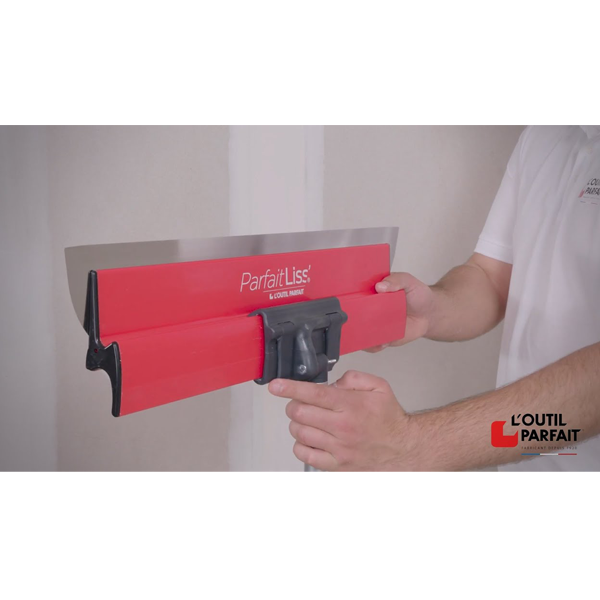 Lame à lisser les enduits et les bandes placo ParfaitLiss' - L'Outil Parfait - Lame acier 60 cm