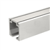 Rail aluminium Mantion - Section 72 x 64 mm - Longueur 3 m - Coulissement droit