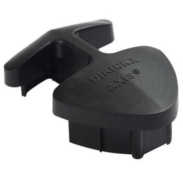 Obturateur en plastique noir pour poteau AXIS® de Dirickx