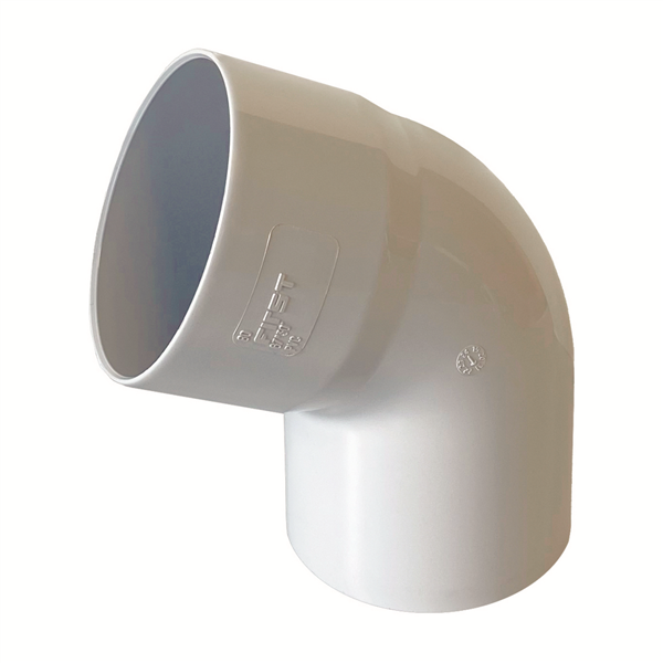 COUDE MXF 67° DIAM.100 BLANC