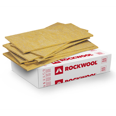 Panneau isolant en laine de roche - sous chapes flottantes - Rocksol Expert - 0,75 m².K/W - 1,20 M x 0,60 M - ép.30 MM