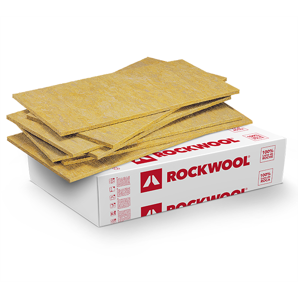 Panneau isolant en laine de roche - sous chapes flottantes - Rocksol Expert - 0,75 m².K/W - 1,20 M x 0,60 M - ép.30 MM