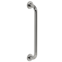 Barre de relèvement droite Rossignol Biska pour sanitaires - inox 304 chromé - longueur 40 cm - 150 kg max