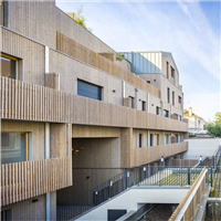 Bardage bois NEW AGE Douglas profil Linéa massif poncé saturateur pré-grisé Sivalbp - Gris 21x125 mm L.4 M