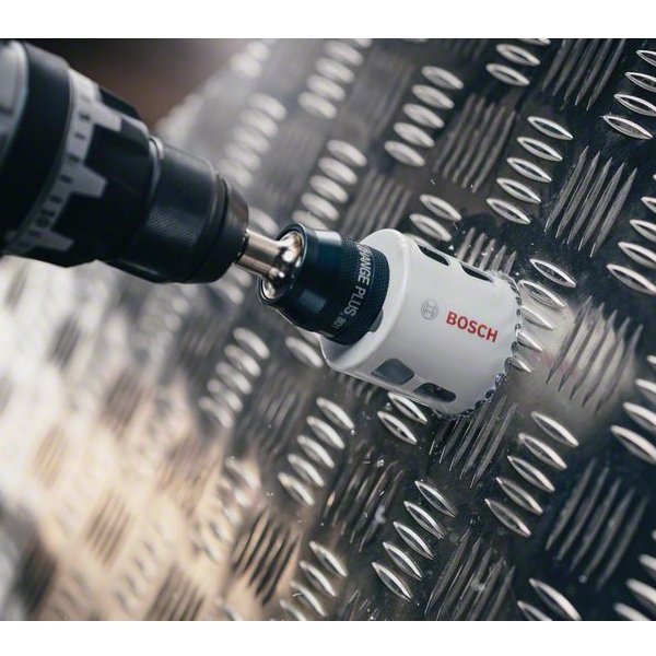 Coffret de 6 scies trépans Bosch pour plombier avec adaptateur Power-Change et 2 forets