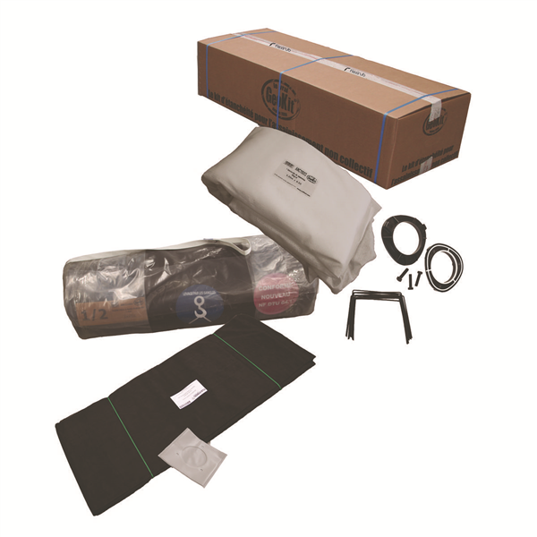 GEOKIT FILTRE A SABLE DRAINE PVC 1 mm - 5 m x 6 m