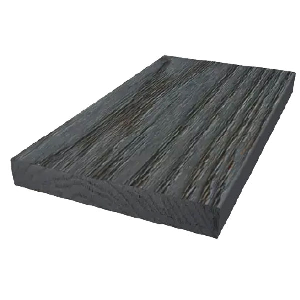 Lame de terrasse composite imitation bois - REGALBOARD - 176 MM x 22,00 MM - 3,60 M - Charbon