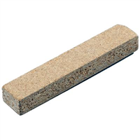 Lisse haute en aggloméré pour cloison alvéolaire - 28 MM x 18,0 MM - longueur 2,05 M